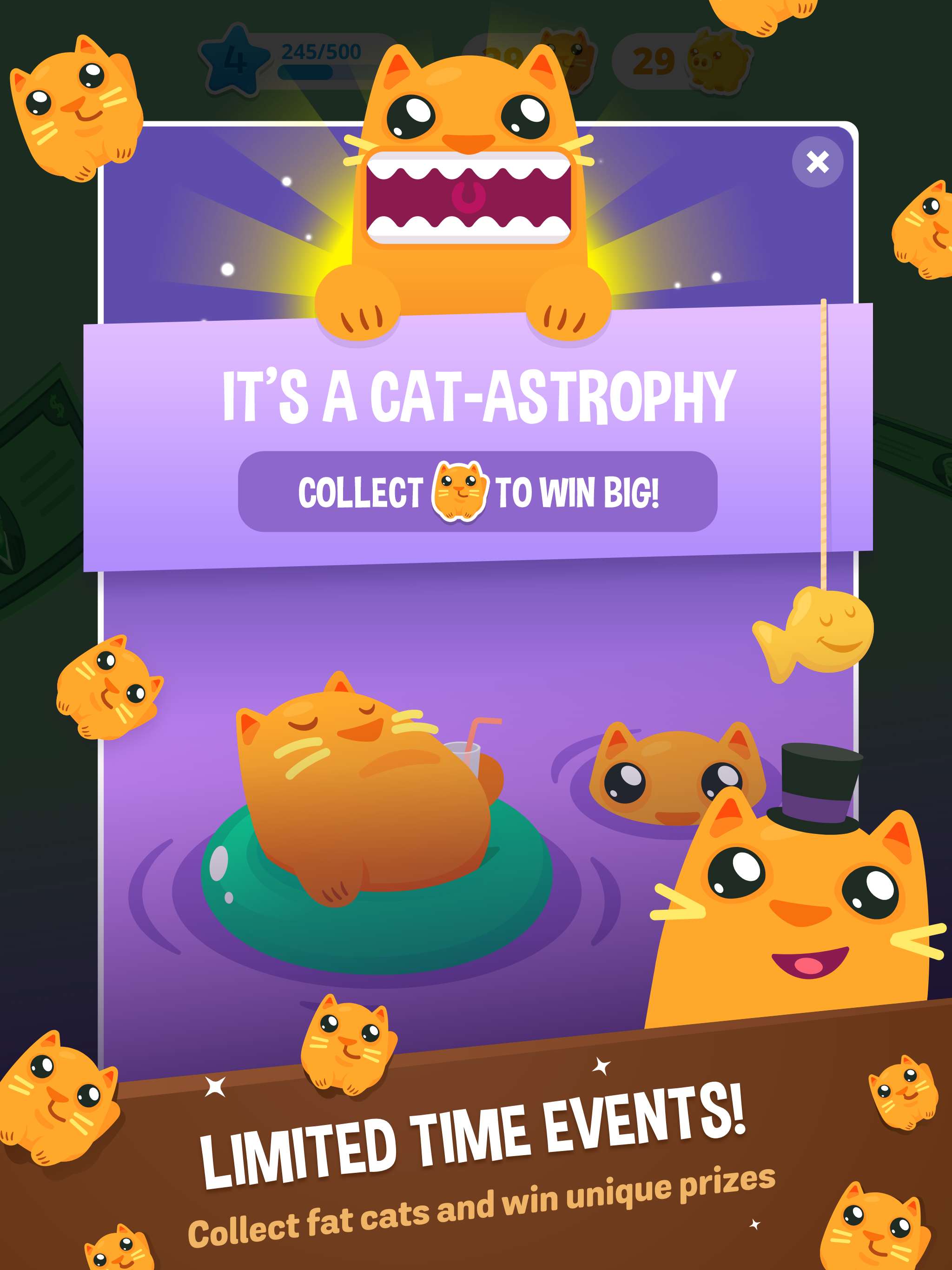 Make It Rain The Love of Money Game Screenshot