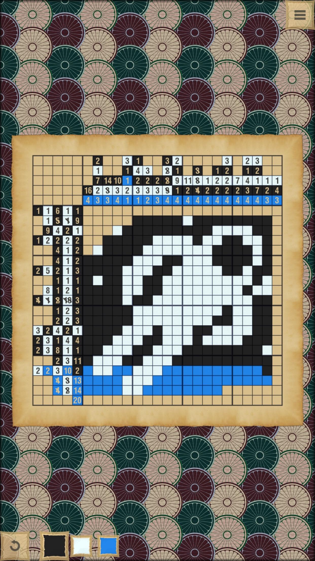 Color Nonogram CrossMe Game Screenshot