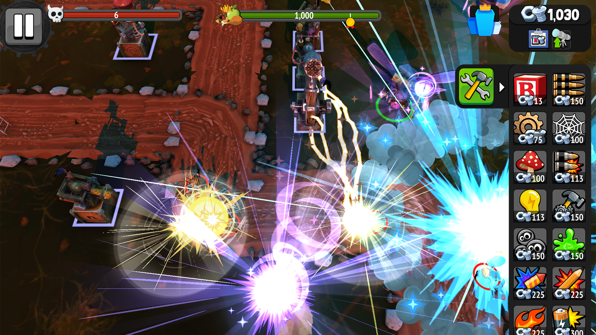 Bug Heroes: Tower Defense screenshot game