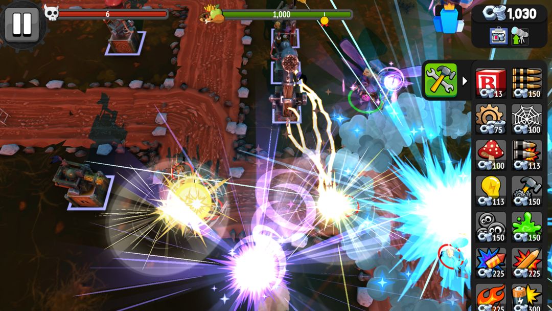 Screenshot of Bug Heroes: Tower Defense