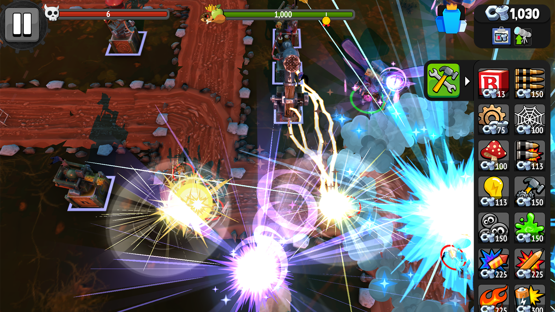 Bug Heroes: Tower Defense Game Screenshot