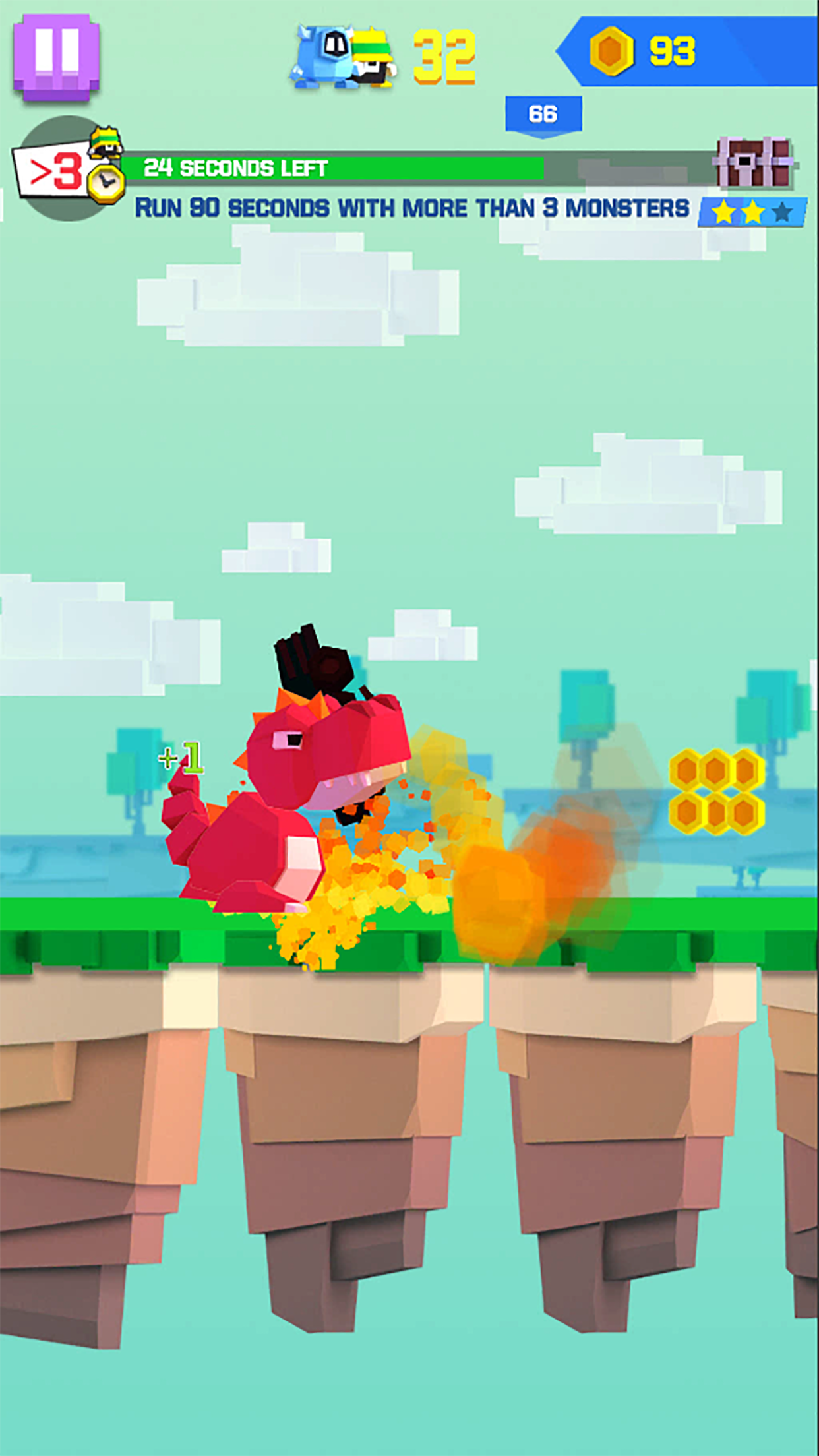 Monster Rush Game Screenshot