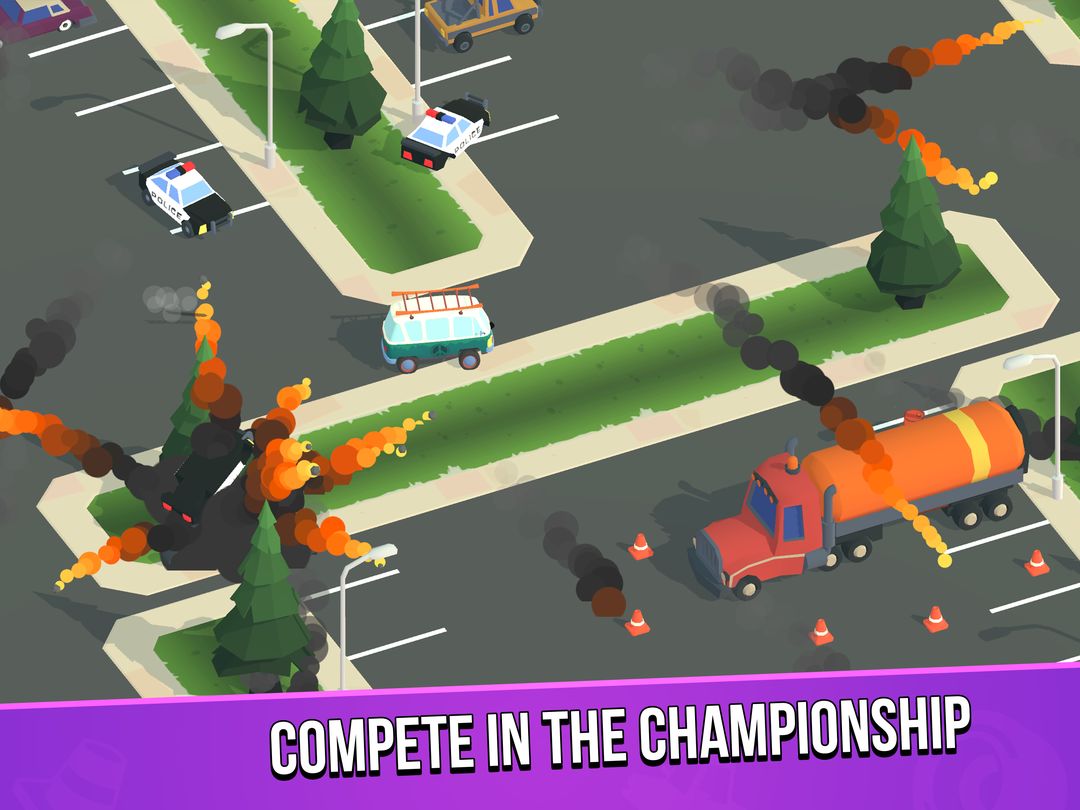 Smash racing: arcade racing screenshot game