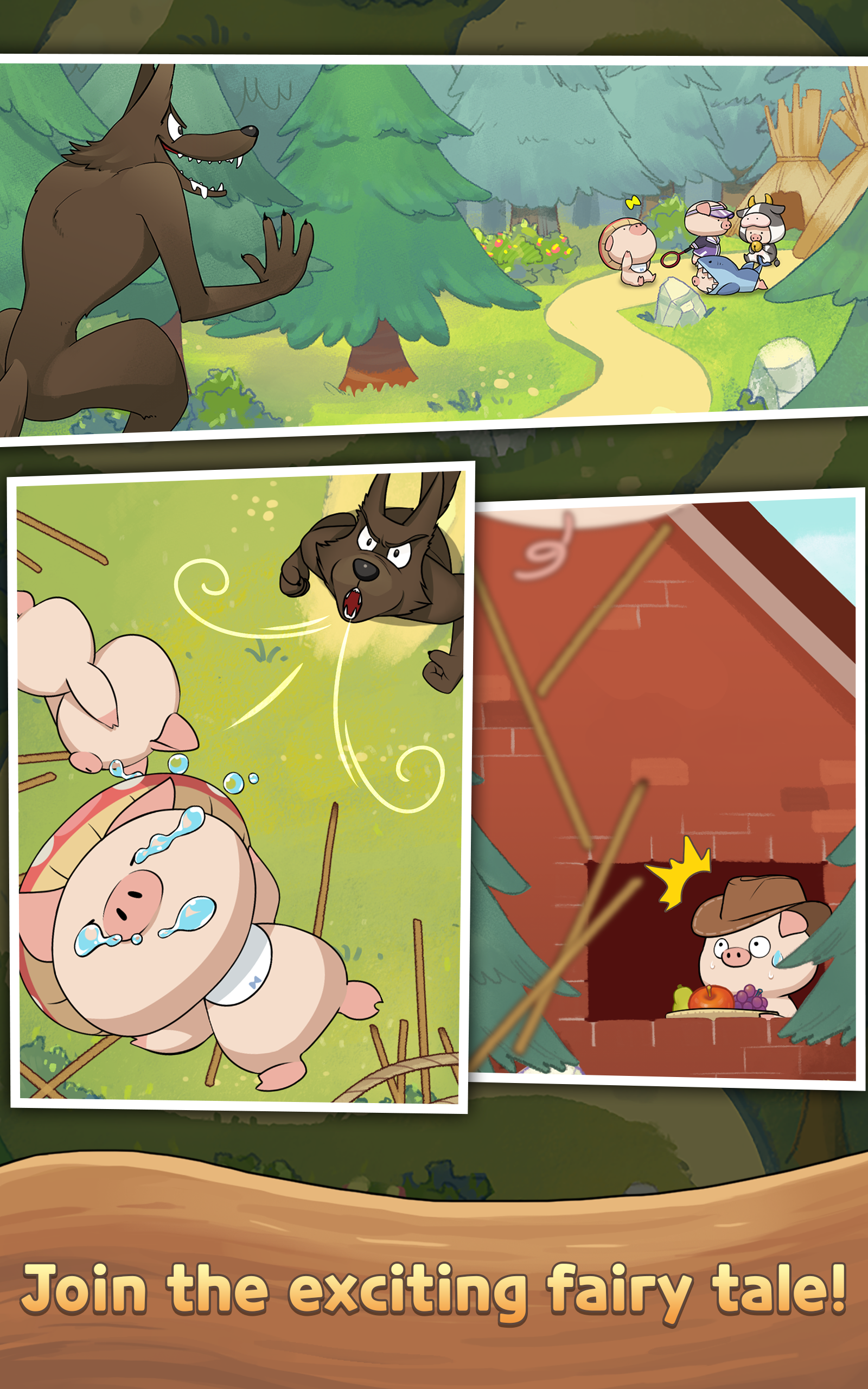 Piglet's Slidey Picnic Game Screenshot