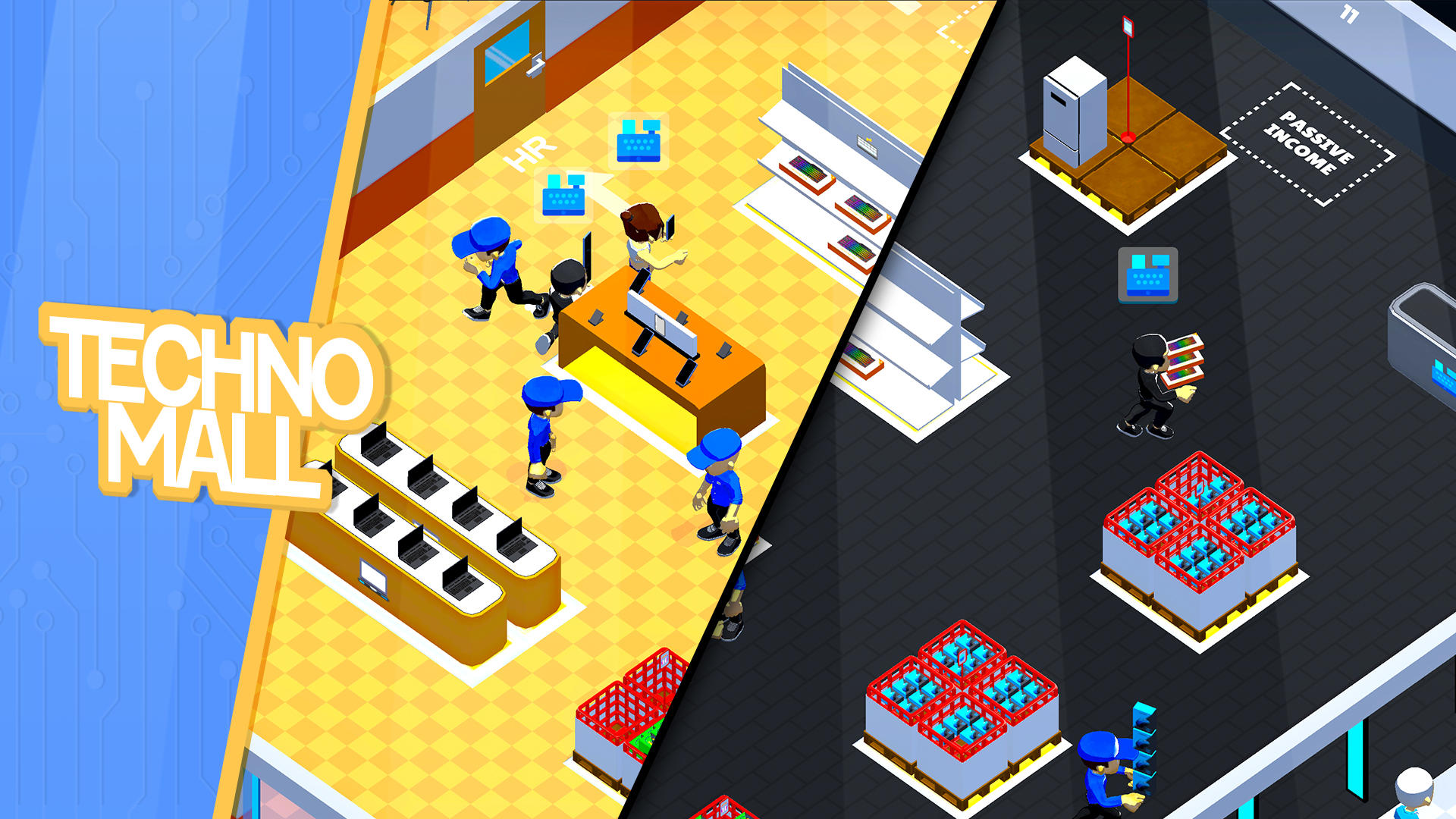 Techno Mall Game Screenshot