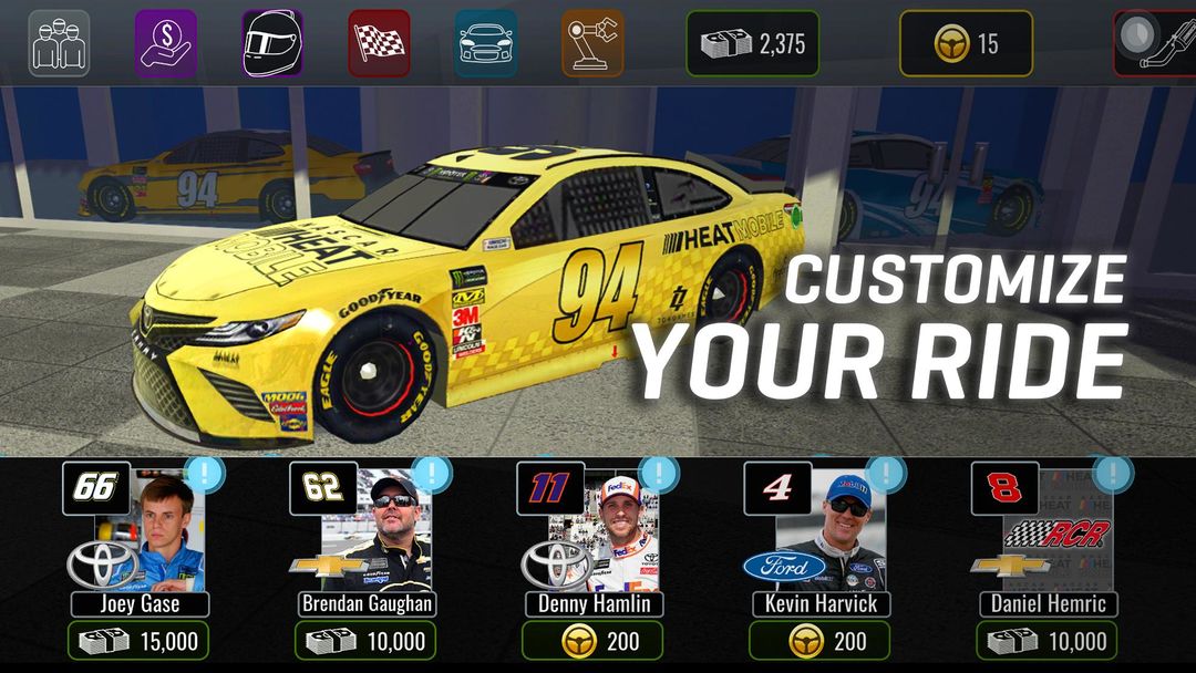 NASCAR Heat Mobile screenshot game