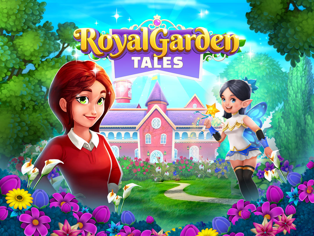 Screenshot of Royal Garden Tales - Match 3