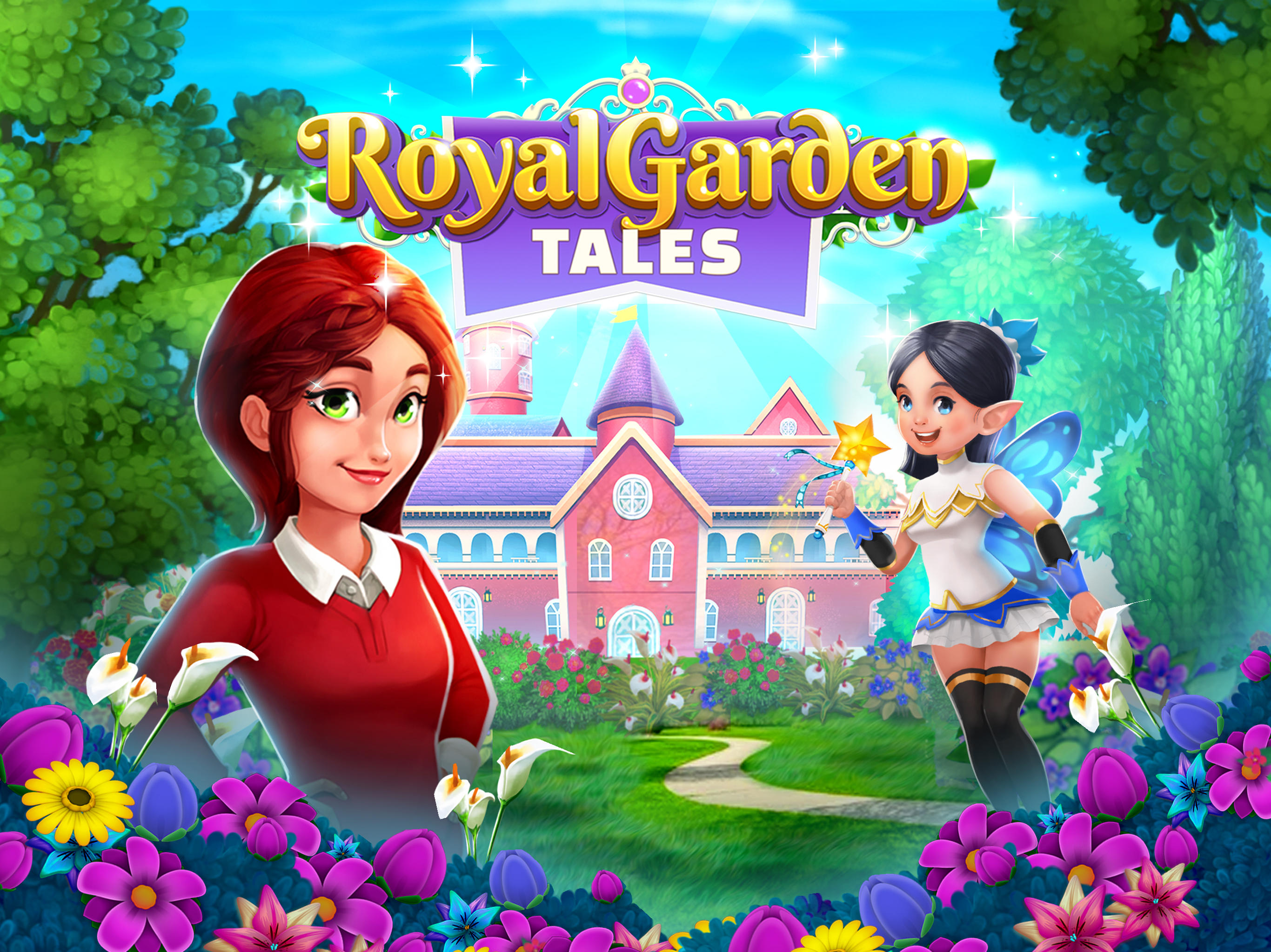 Royal Garden Tales - Match 3 Game Screenshot