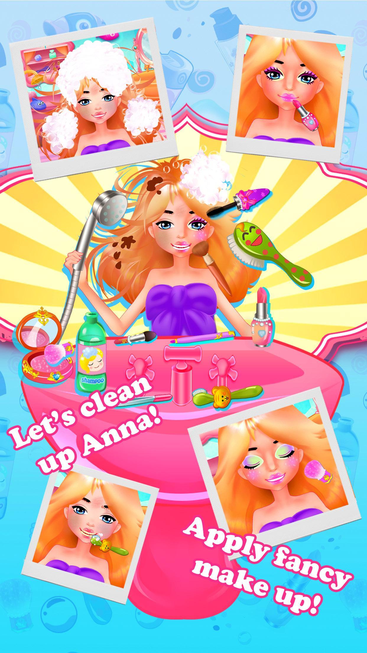 Princess Anna Tea Party 게임 스크린 샷