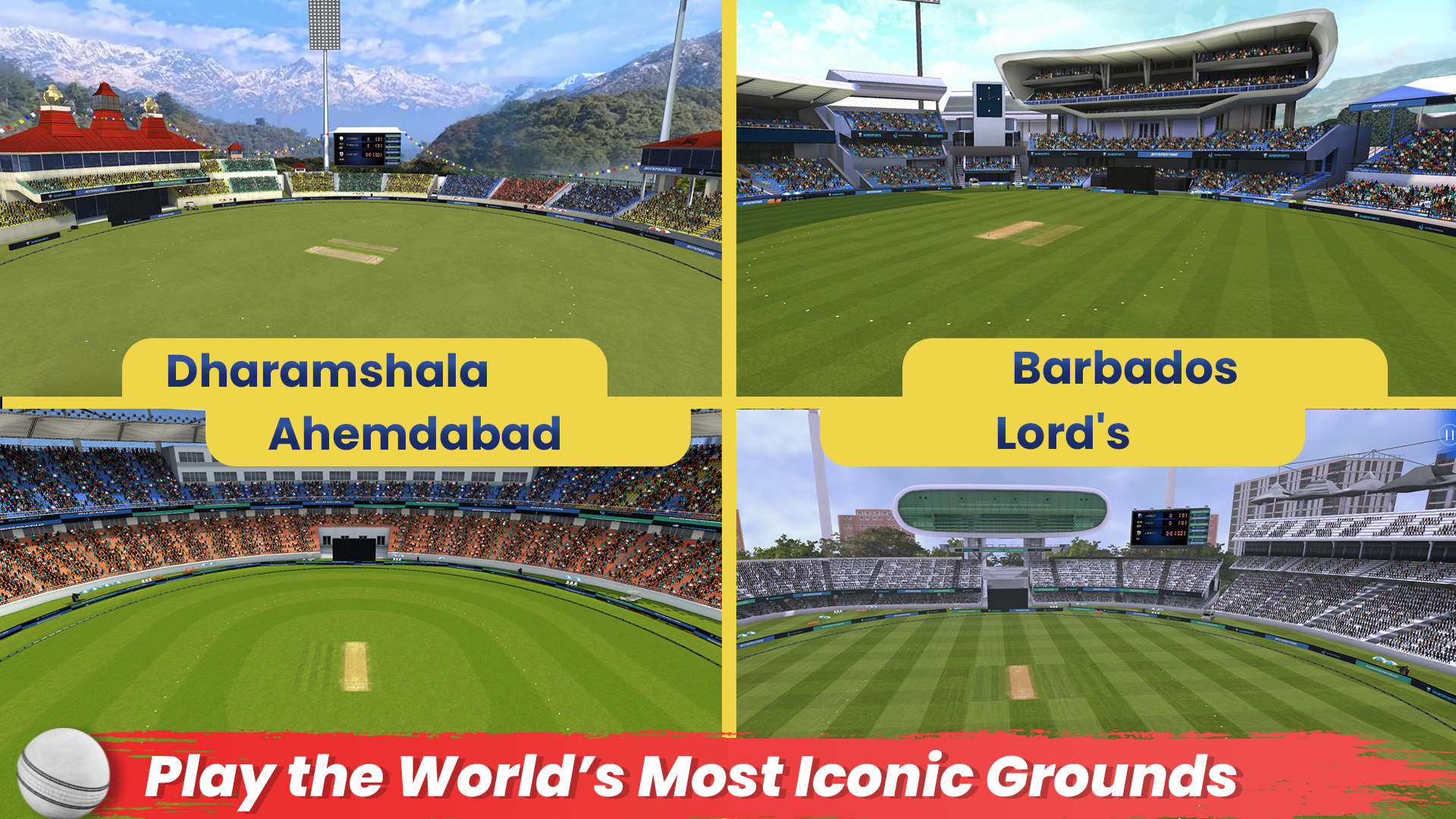 Sachin Saga Pro Cricket Game Screenshot