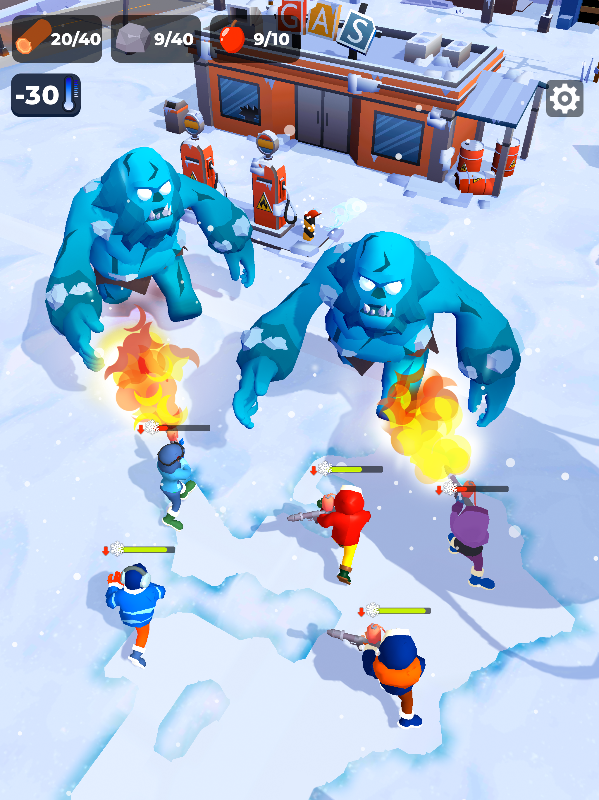 Screenshot of Frost Land Survival