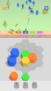 Hexa Defence Game Screenshot