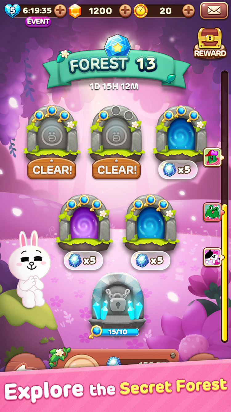 LINE POP2 Game Screenshot