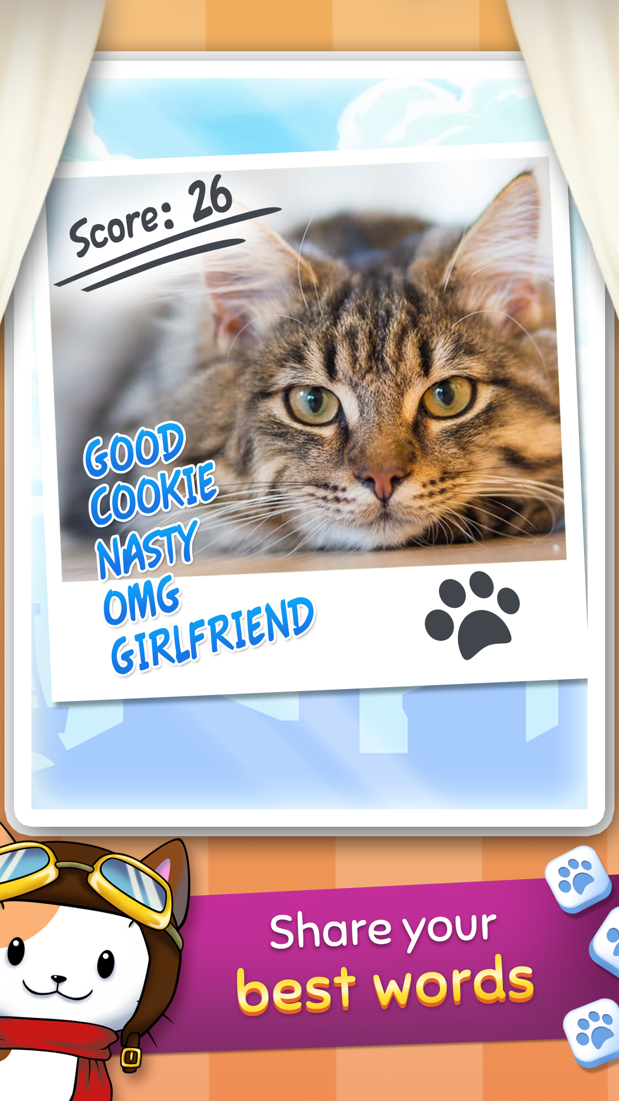 Word Cats Game Screenshot