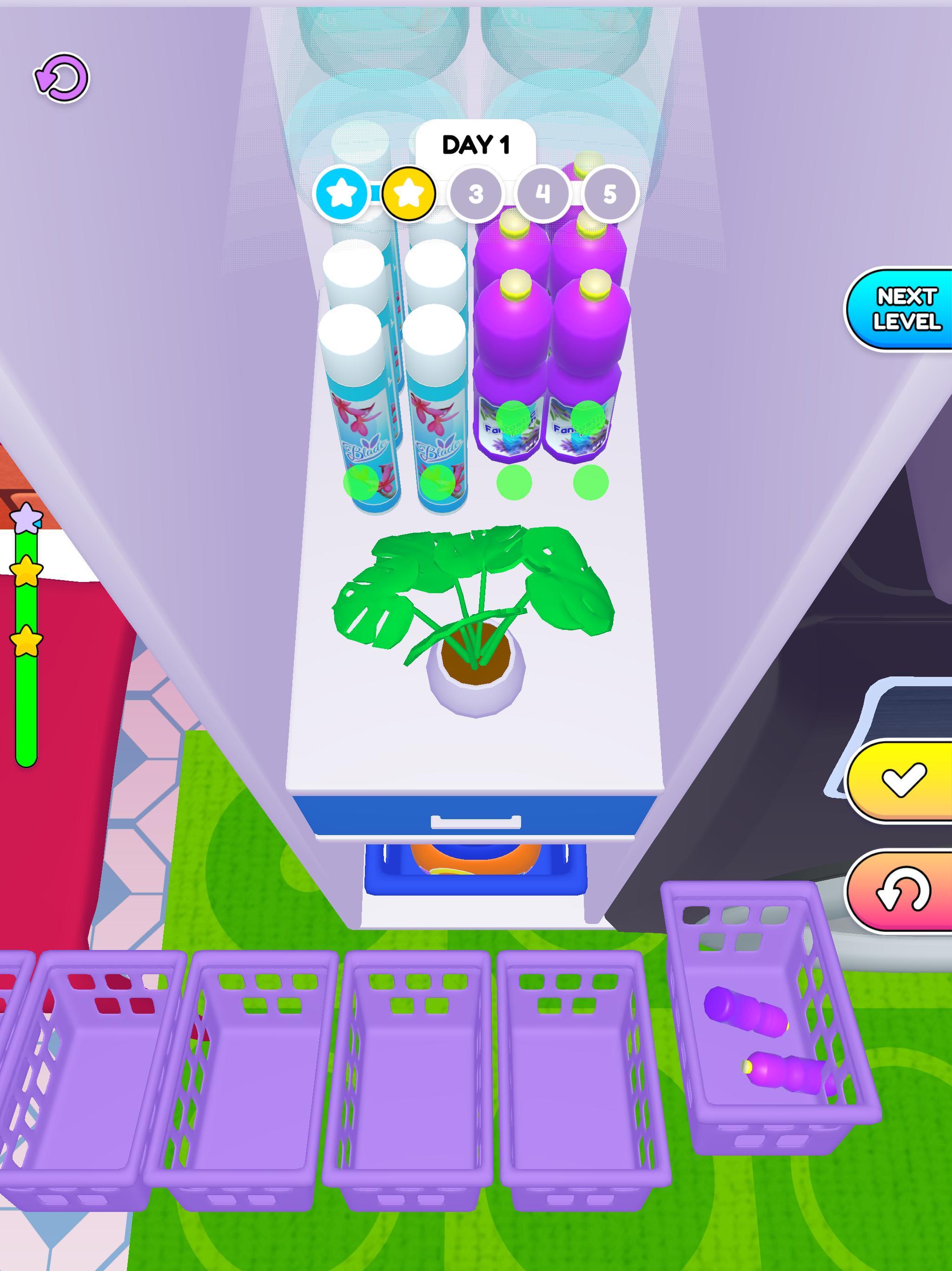 Cuplikan Layar Game Laundry Restock D.I.Y.