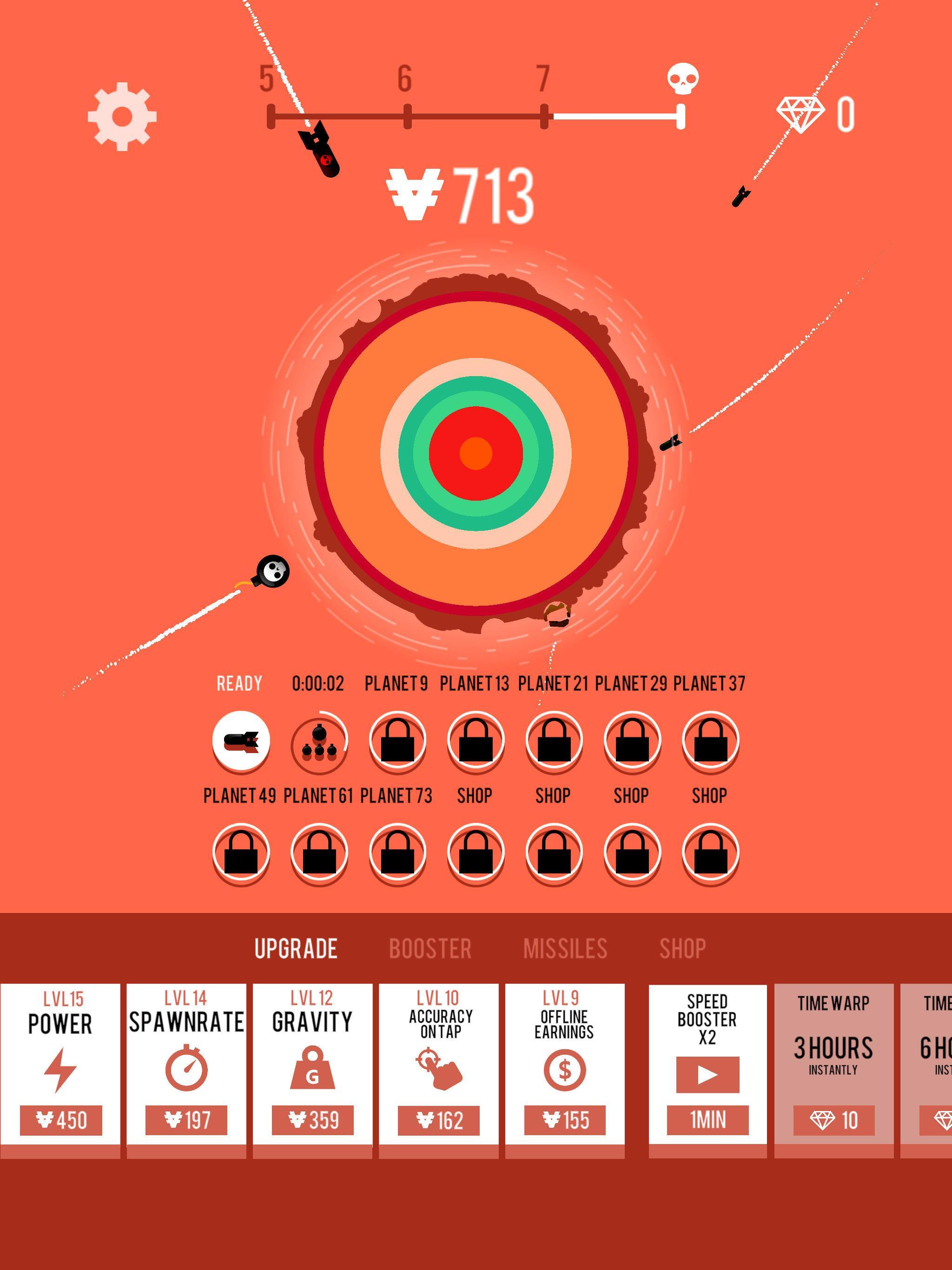 Planet Bomber! ภาพหน้าจอเกม