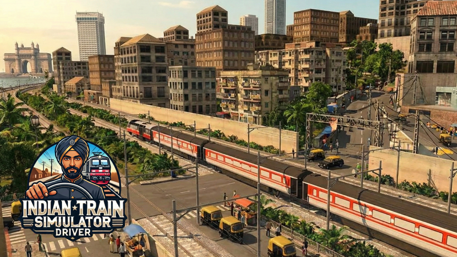 Indian Train Simulator Driver ภาพหน้าจอเกม