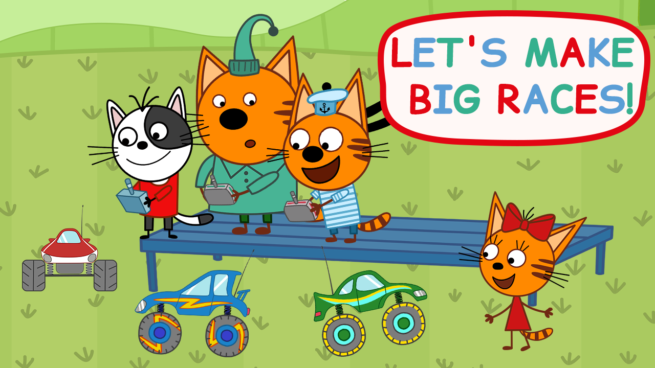 Screenshot 1 of Kid-E-Cats: รถบรรทุกมอนสเตอร์สำหรับเด็ก 1.4.7