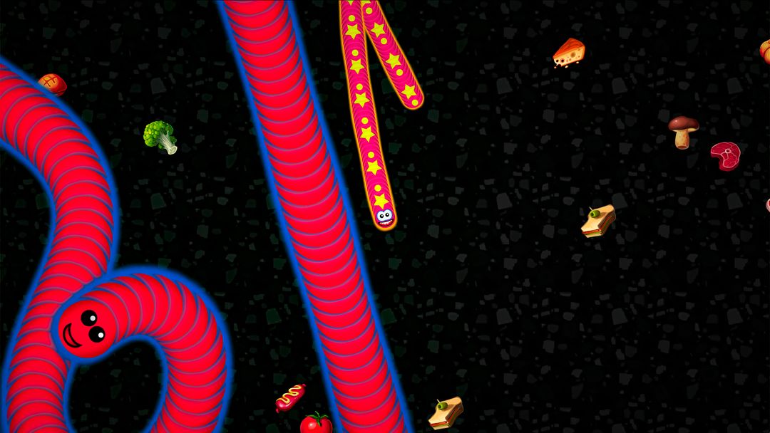 Worms Zone .io - Hungry Snake screenshot game