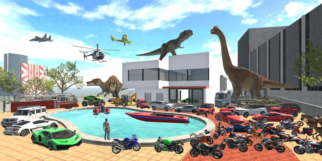 Indian Bikes Driving 3D 게임 스크린 샷