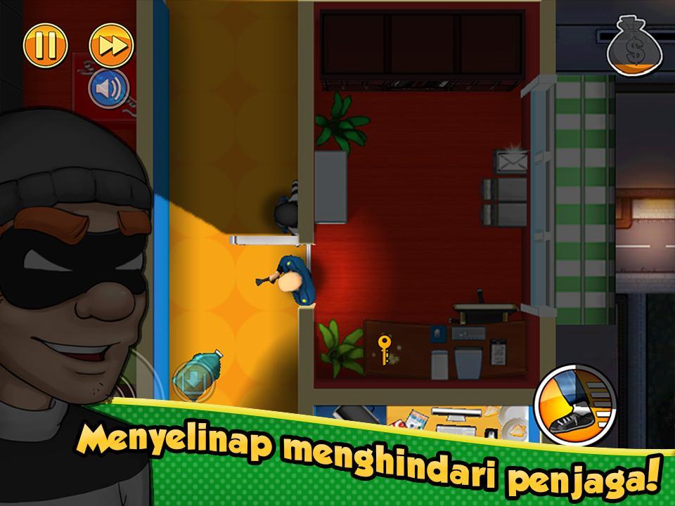 Cuplikan Layar Game Robbery Bob