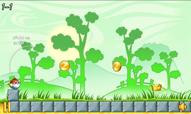 Ninja Bird Game Screenshot
