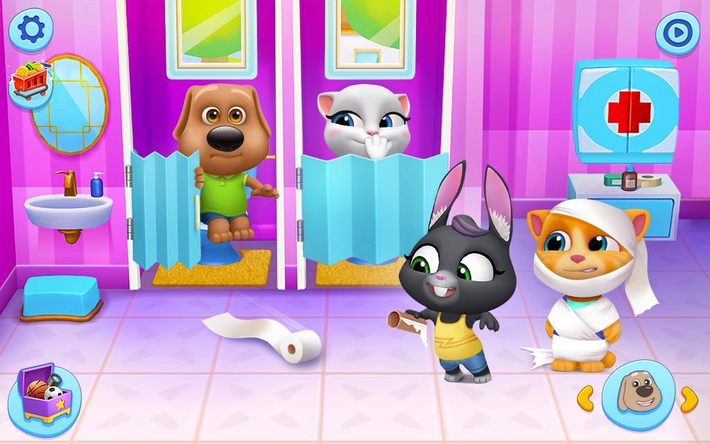 湯姆貓總動員 - 最佳虛擬寵物麻吉歡樂同堂！遊戲截圖