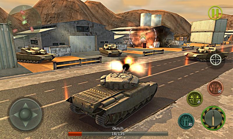 Screenshot of Tank Strike 3D
