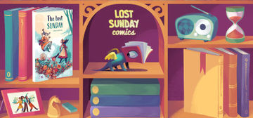 Banner of Lost Sunday Comics 