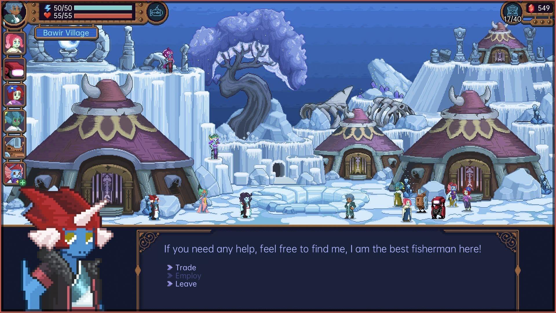 Screenshot of Deep Blue Fantasy