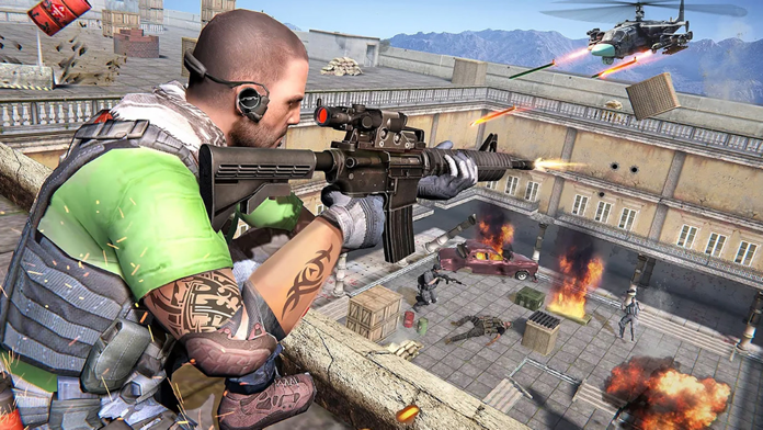 Modern Combat Fps Shooting 3D Game Screenshot