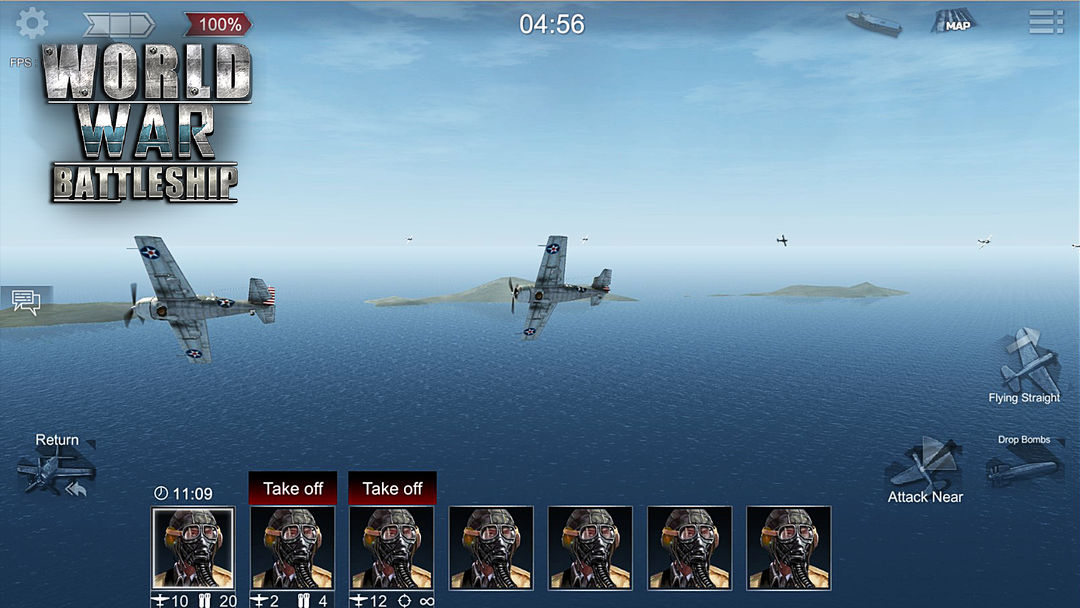 World War Battleship: The Hunting in Deep Sea screenshot game