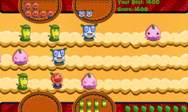 Fruits Dash Game Screenshot