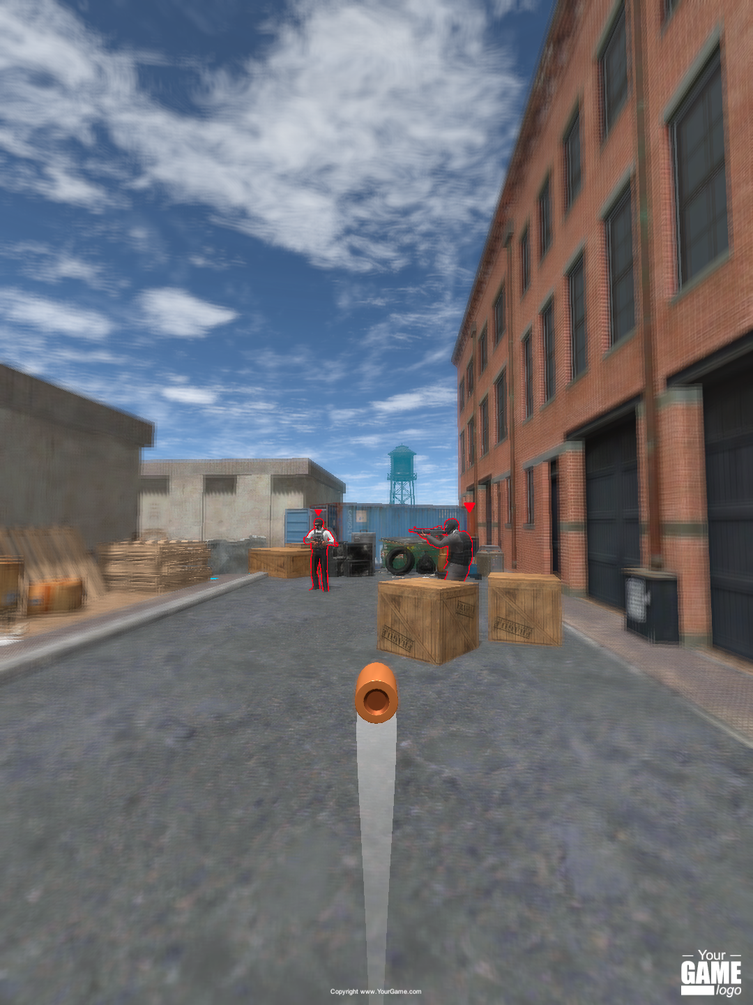 Bullet Control Game Screenshot