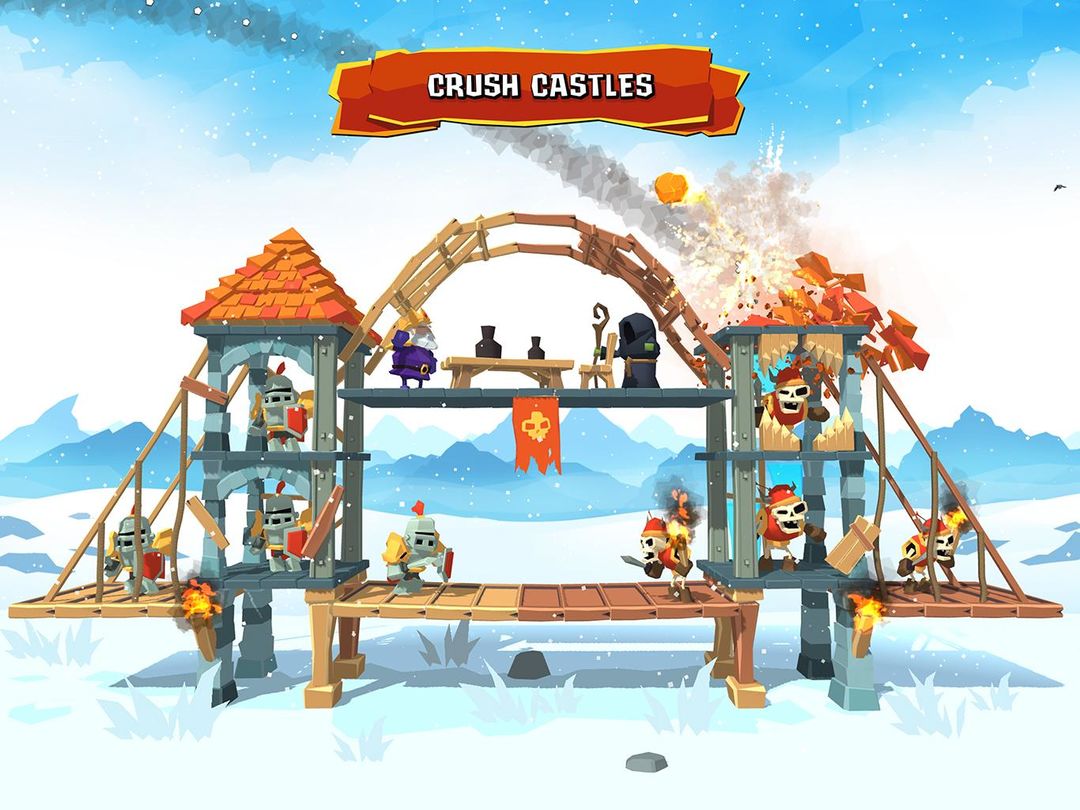 Crush the Castle: Siege Master ภาพหน้าจอเกม