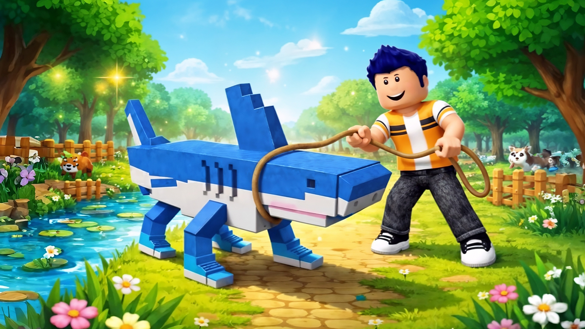 Catch & Tame Brainrot Sim 3D Game Screenshot