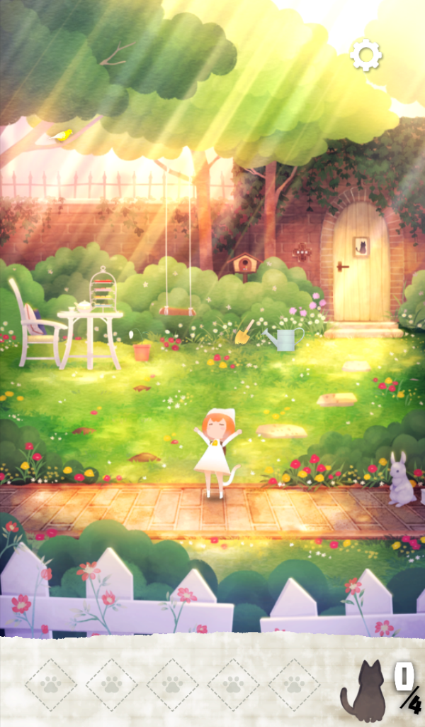 Cuplikan Layar Game Stray Cat Doors