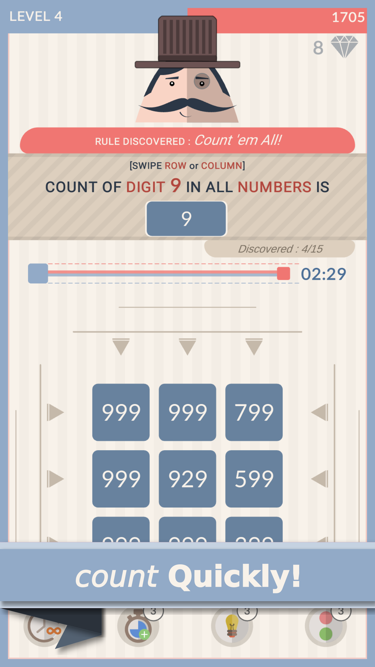 Mr. Mustachio Game Screenshot