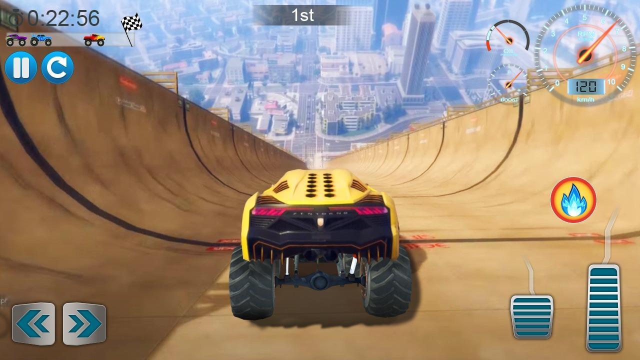 Screenshot of Mega Ramp V - Extreme Car Racing New Games 2020