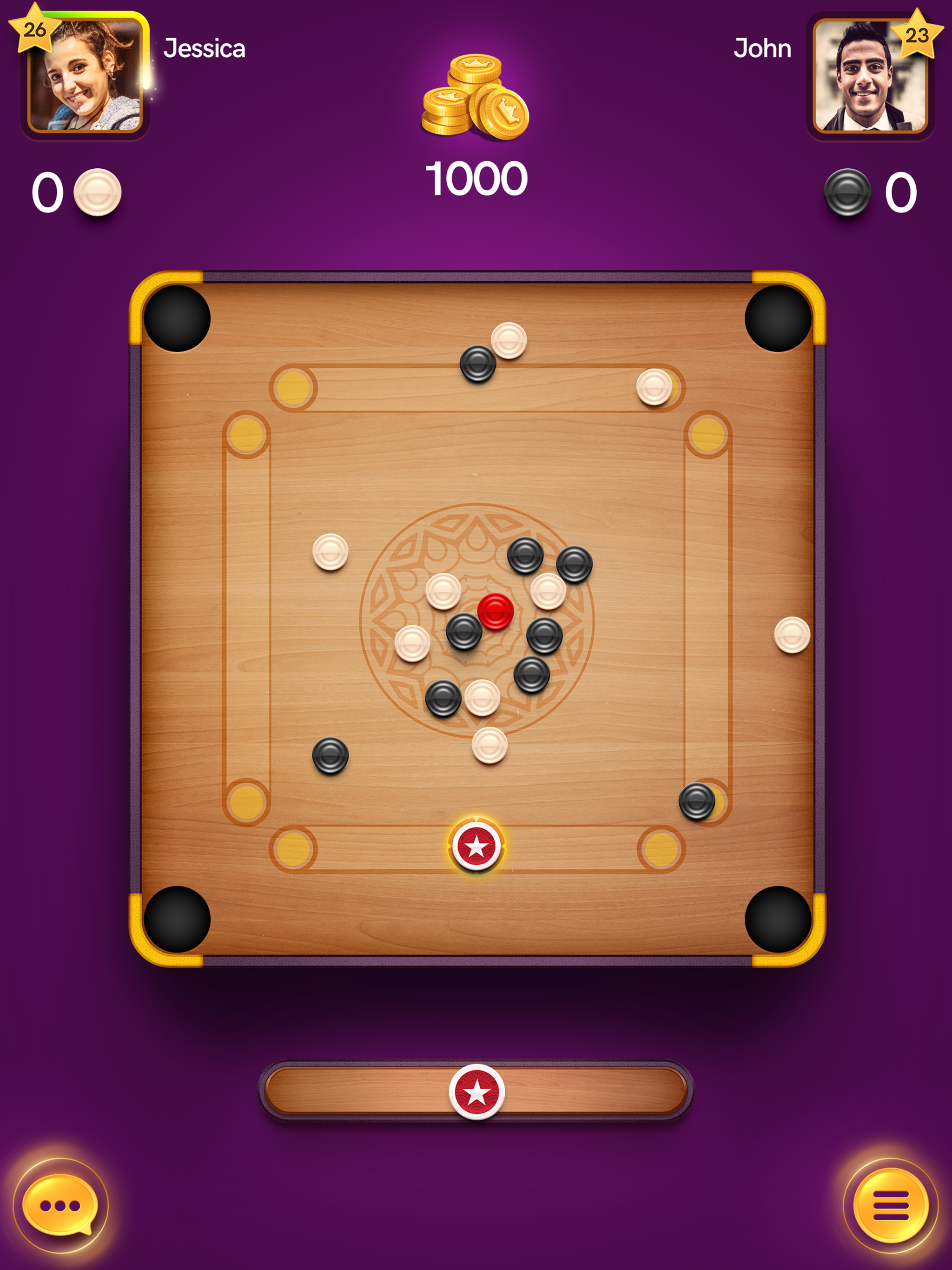 Carrom Pool: Disc Game Game Screenshot