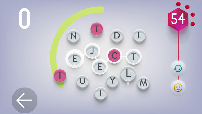 Alpha Swipe Game Screenshot