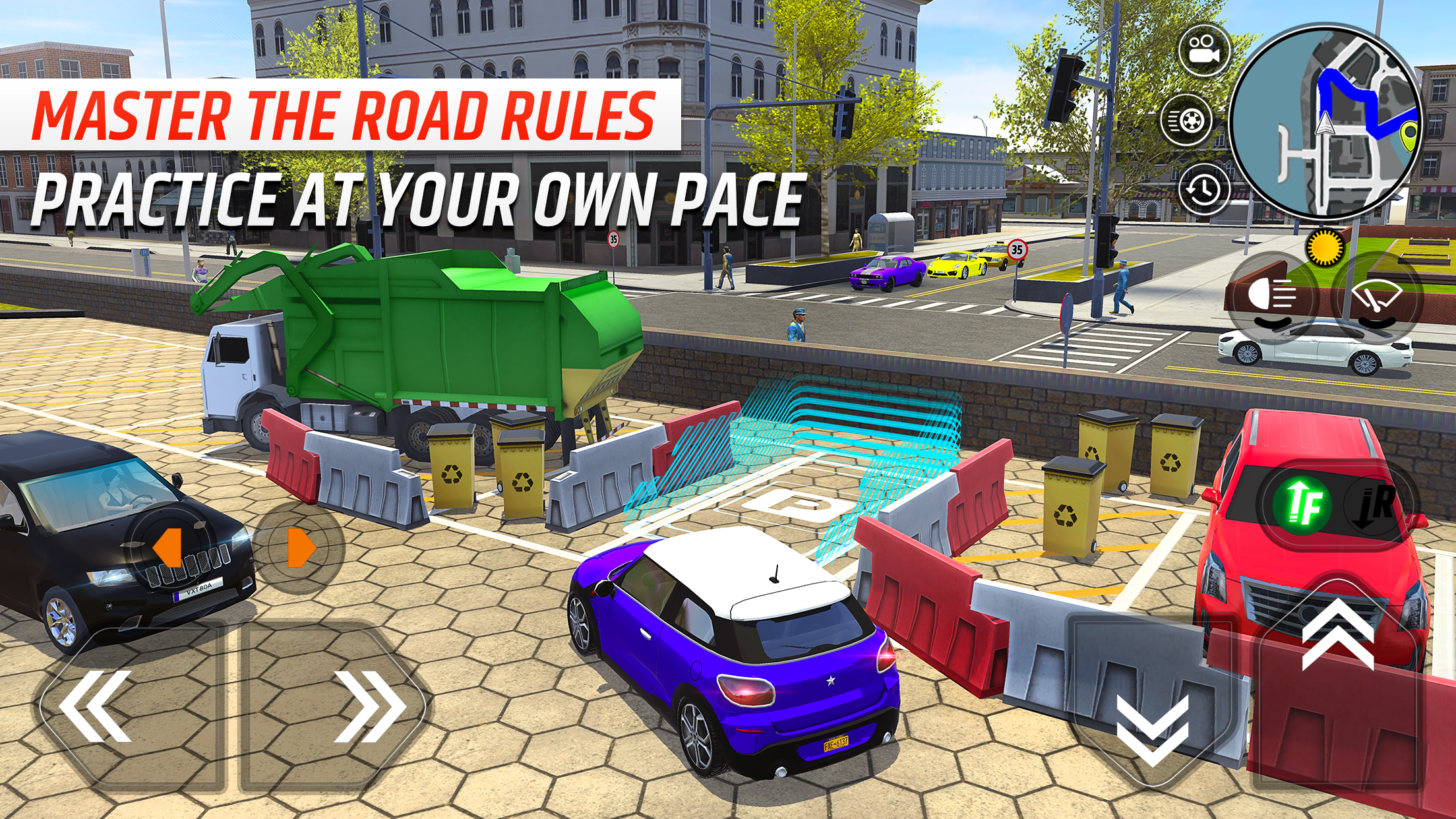 Car Driving School Simulator ภาพหน้าจอเกม