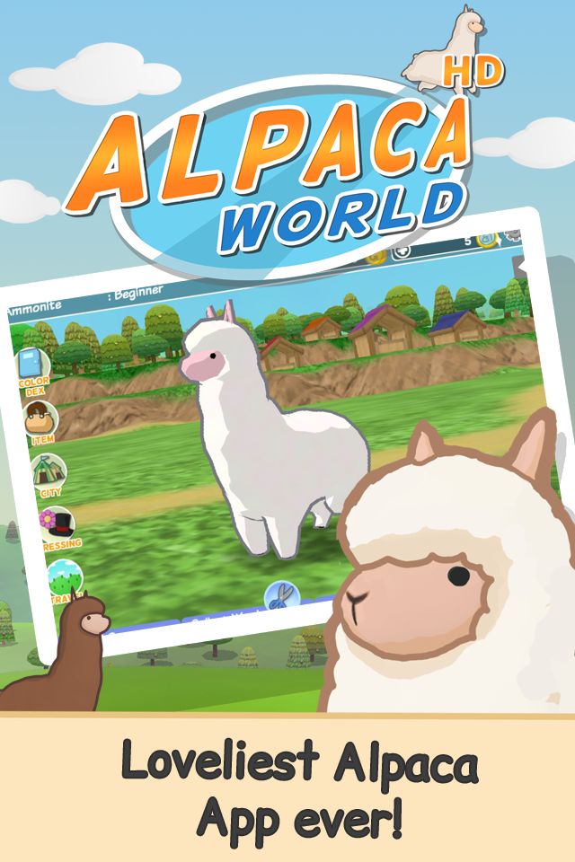 Screenshot of Alpaca World HD+