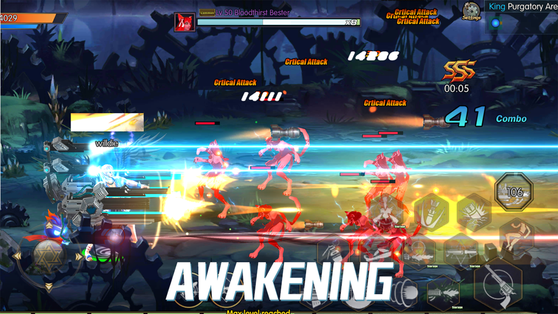 Screenshot of Dungeon & Arcade