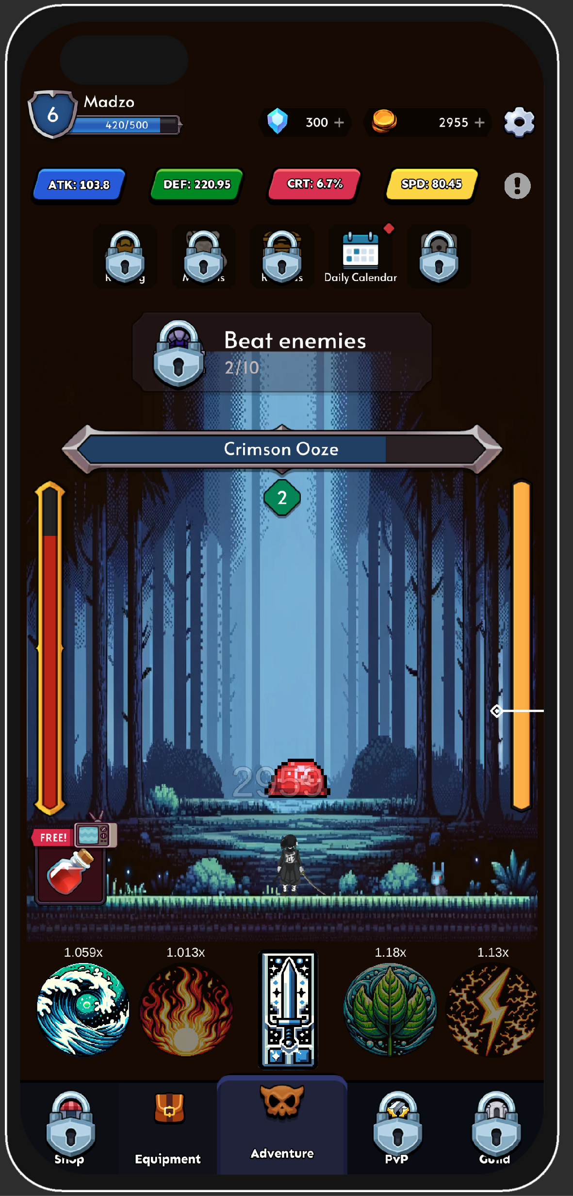 Demon Slasher screenshot game