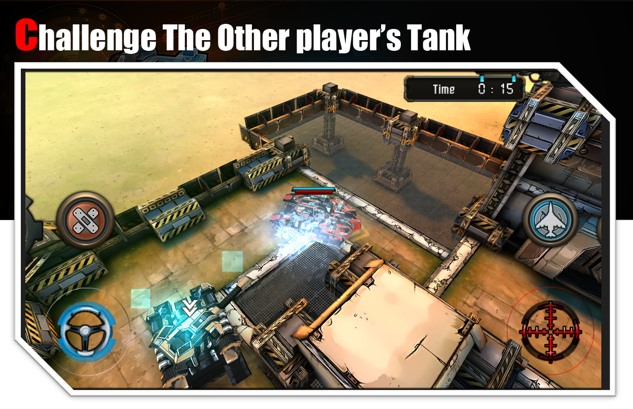 Sci-Fi Panzer Battle: War of D Game Screenshot