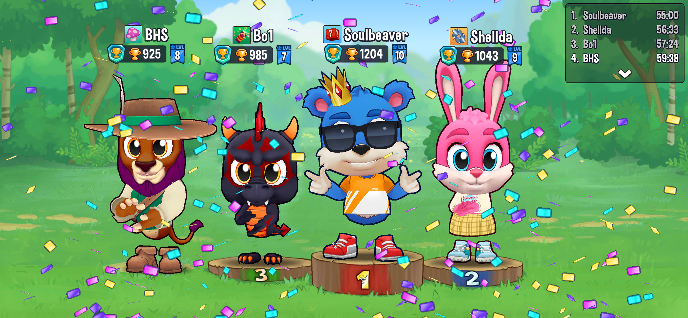 Screenshot of Fun Run 4 - Multiplayer Games