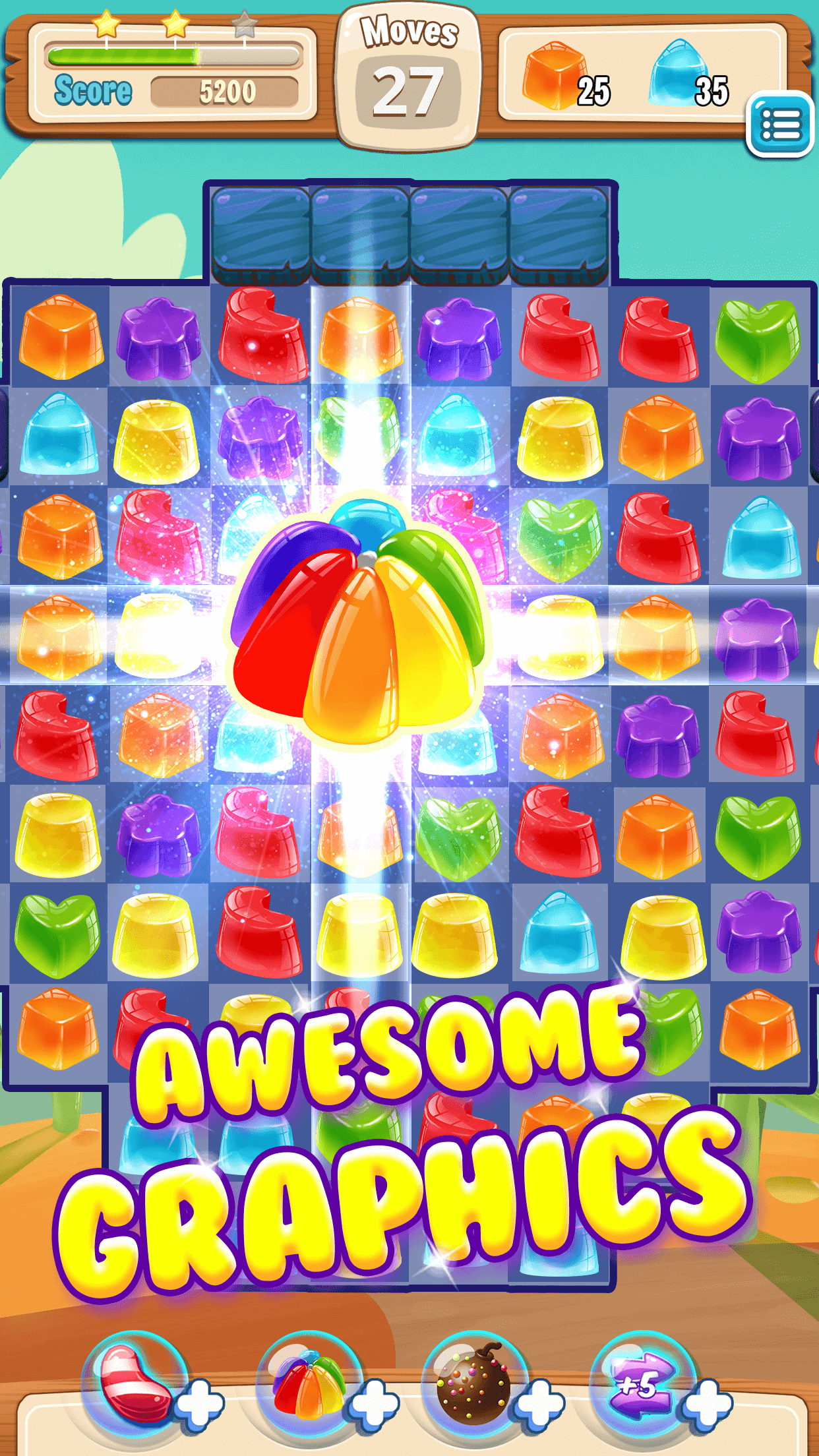Crazy Candy Smash Game Screenshot