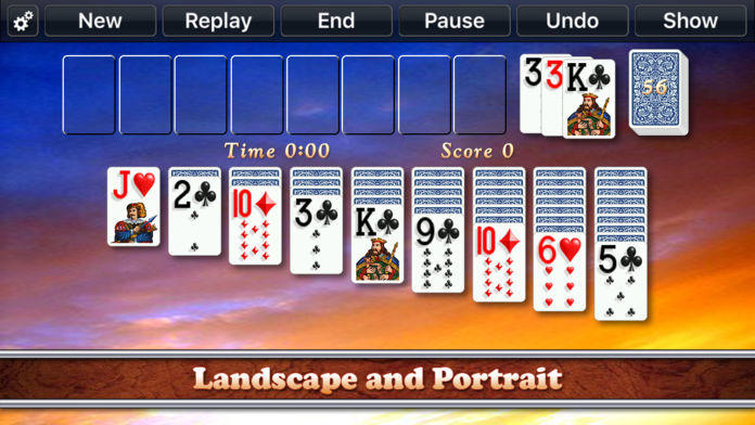 Screenshot of Solitaire City Classic