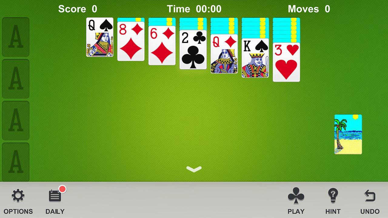 Solitaire Game Screenshot